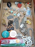 Pickup in Rib Lake. Costume jewelry including brooches, necklaces, clip earrings, pins, more.