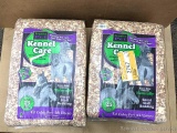 Two packages of Premier Pet Kennel Care kiln dried red cedar bedding great for stall bedding. Each
