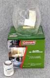 Two new Coleman lantern globes, and an Auerlicht gas mantle for street gas lamps.