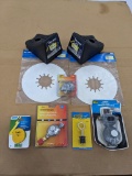 Shop Craft Trailer / wheel chocks, Mr Heater Fuel filter, RV electrical adapter, Mr Heater low
