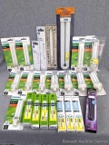 Assortment of Philips Energy Saver CFL bulbs, Westinghouse CFL, General Electric CFL. See pictures