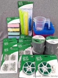 Safety pins, baskets, sponges, cable ties, duct tape, and more