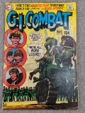 DC Comics G.I. Combat comic book copyright 1969 is in good condition with minor tattering on edge of