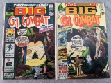 Two DC GI Combat comic books, both copyright 1971 and in good condition.