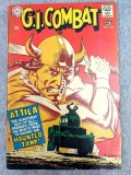 DC Comics G.I. Combat comic book copyright 1968 is in overall good condition.