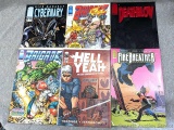 6 Image Comics incl 2 copies of Nick Manabat Cybernary / Jim Lee Deathblow in good condition,