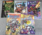 5 Image Comic incl Stormwatch, no 1, Mar 1993; no 3, July 1993; no 7, May 1998; all in good