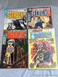 DC Comic Sgt Rock, no 344, Sep 1980, in good condition; no 227, Jan 1971, in very good condition; no