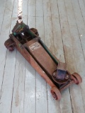Pickup in Rib Lake. Weaver 3 ton Handy Service floor jack is Model WA-67. Raises and lowers, about