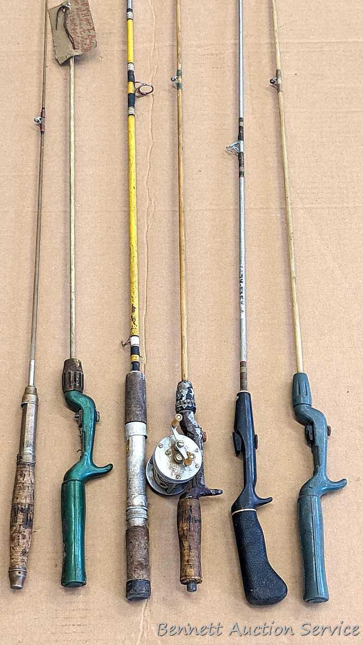 Fishing Equipment Antique Fishing Rods And Reels For Sale Rod