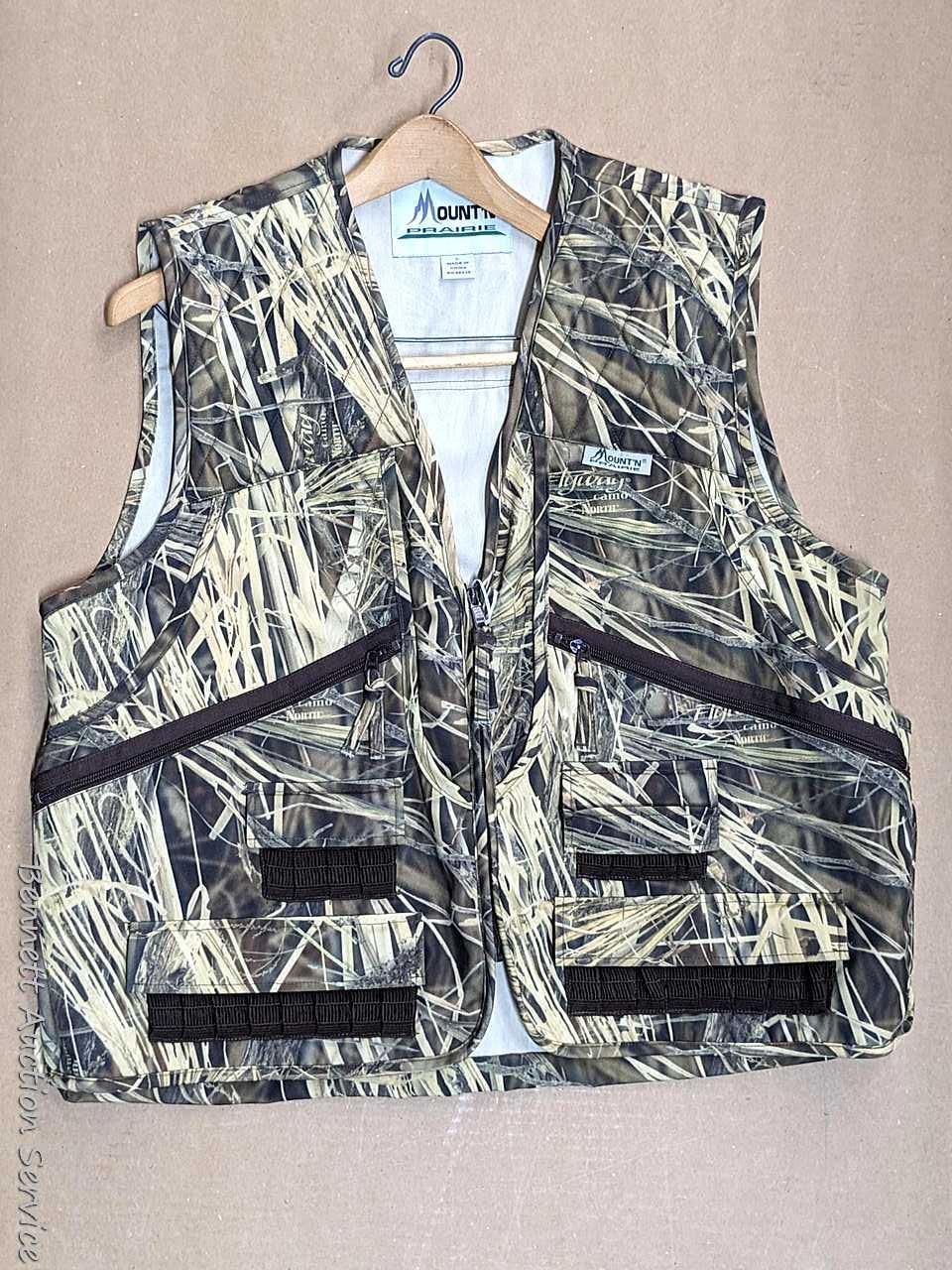 Mount'n Prairie brand Flyway Camo hunting vest