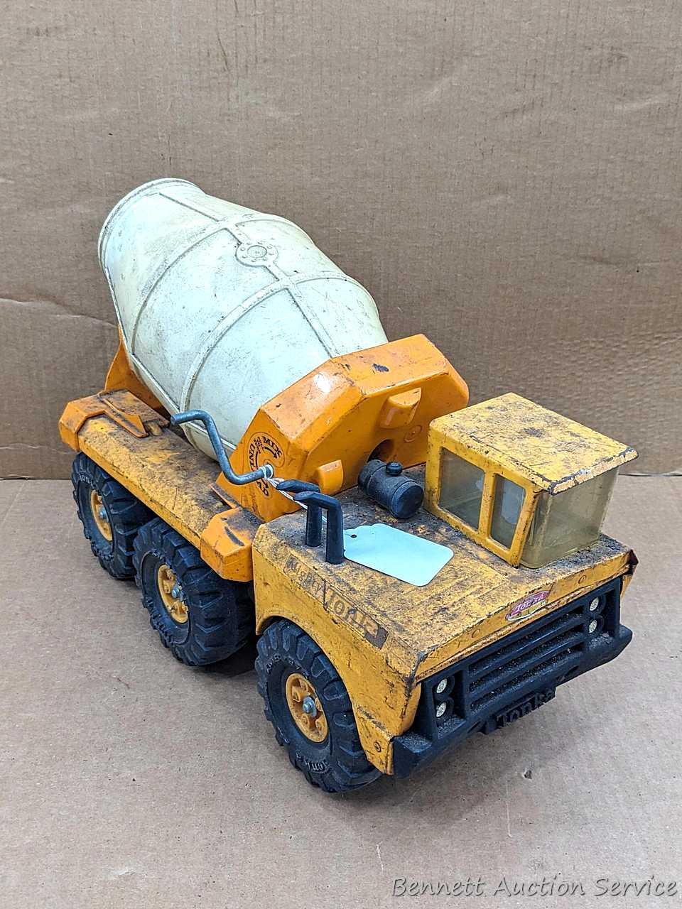 Vintage Tonka Metal Tonka Toy Cement Mixer Metal Tonka Trucks You