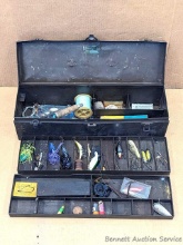 21 vintage Kennedy fishing tackle box with
