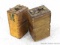 Pair of Ford model T or model A ignition coils, measure approx. 3