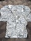 US Military Army digital camouflage combat uniform coats are all Large Regular. A little
