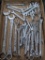 Combination, open-end and box end wrenches up to 1-1/4