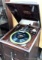 Beautiful antique Victor Model VV-X phonograph or record player was made by the Victor Talking