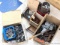 Wide variety of hardware incl nails, bolts, screws, shelf brackets, much more. Longest fastener I