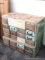 Storage and organizer system that appears to be an old library card catalog. Some drawers contain