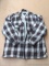 Moose Creek Legendary Clothing size XL plaid jacket. Slight discoloration on cuffs and a few loose