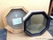 Two accent windows are in good condition. Unfinished still has tag and is about 24-1/2