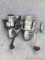 Two Zebco Quantum spinning reels. One is Kinetic KT30 PTi, the other a SS 4 Long Stroke.