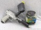 Talon Co 2 powered paint ball gun, comes with a partial container on 250 paintballs, and is in