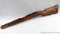 SKS rifle stock is marked NB1967, and is in overall pretty good condition with some handling marks.