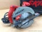 Skil 2.4 hp circular saw runs well. Comes with hard case.