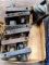 Seven casters for your next project. Wheels look like 2-1/2