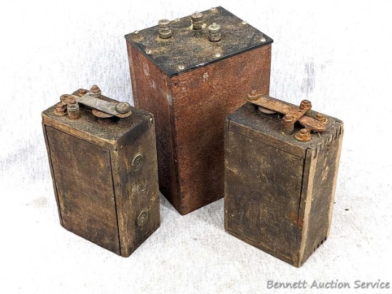 Ford Model A or Model T ignition coils and some sort of ignition coir or similar case or colder,