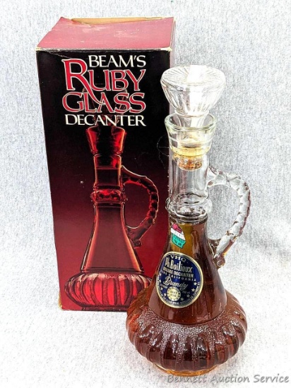 No shipping. Must be 21 years old to purchase. Ph. Boilieux Deluxe Decanter of 80 proof Brandy,
