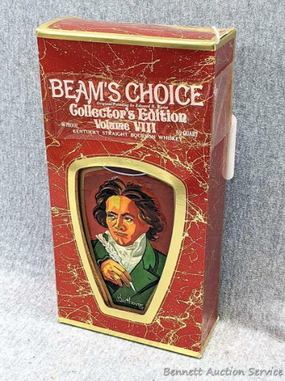 No shipping. Must be 21 years old to purchase. Beam's Choice Collector's Edition Volume VIII
