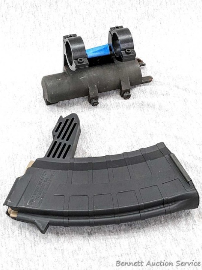 Tapco SKS magazine, is code 3E2Q7, and stands 7" tall. Also comes with a Leapers SKS upper receiver