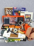 Will ship without liquids. 20 gauge shotshells and more. Plus Hoppes No. 9 gun cleaning supplies,