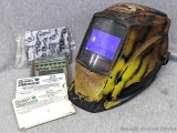 Digital Elite adjustable Welder's Helmet, bonus filter / cover plates, and Miller plastic