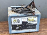 Mity Mite 25 AMP Solid State Fast Charge 1,500 Watt Power-Booster battery charger is 12