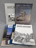 6 Army Motors Journal magazines, see pics for details.