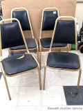 Set or 4 chairs great for the cabin or similar. Seats 17