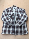 Moose Creek Legendary Clothing size XL plaid jacket. Slight discoloration on cuffs and a few loose