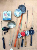 Ice fishing rods with reels up to 30