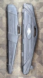 Flambeau and other hard long gun cases are each about 52