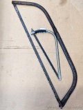 Bow saw nearly 4' long and a pruning saw with 20