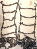 Tire chains are about 74