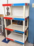 Vintage Pepsi shelving unit is about 31