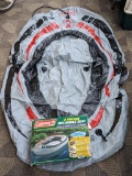 Coleman 2-person inflatable boat features multiple chambers for maximum floatation. Holds up to 370
