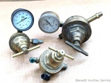 Industrial quality Victor gas regulators with bodies up to nearly 4