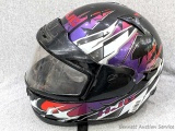 HJC Snell M95 snowmobile helmet is size M.