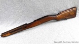 SKS rifle stock is marked NB1967, and is in overall pretty good condition with some handling marks.