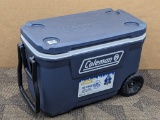 Coleman 316 Series Wheeled Cooler, 62 quart capacity. Very nice.